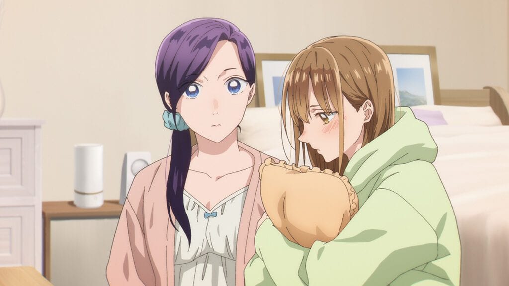 Chinatsu and Karen Blue Box Episode 21 Preview