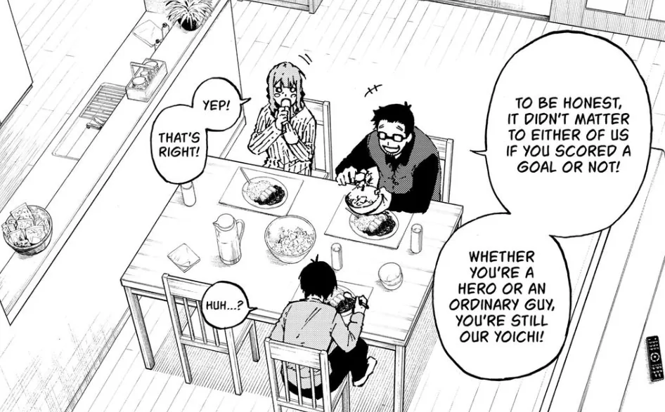 Blue Lock Chapter 304 Reveals Isagi's Dream Benefactor During His Visit Home