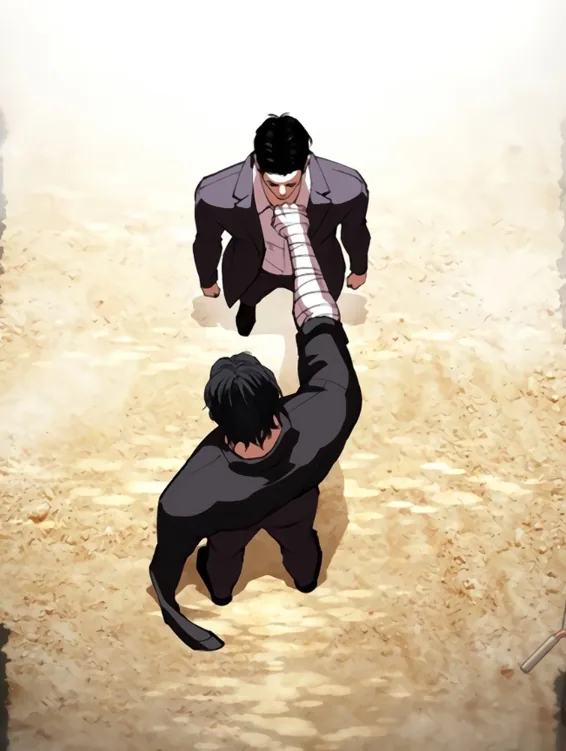Jake Kim and Lineman Head to Incheon in Lookism Chapter 557